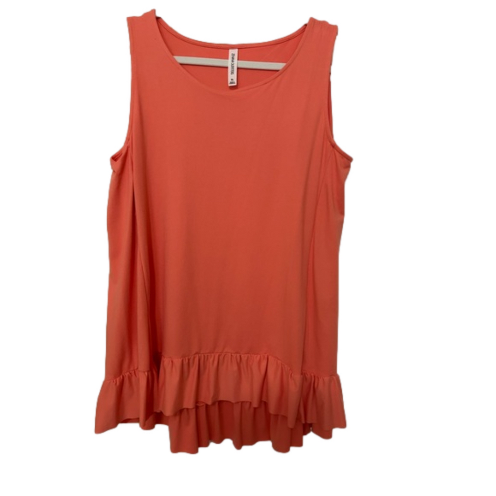 Zenana Outfitters Sleeveless High Low Tunic